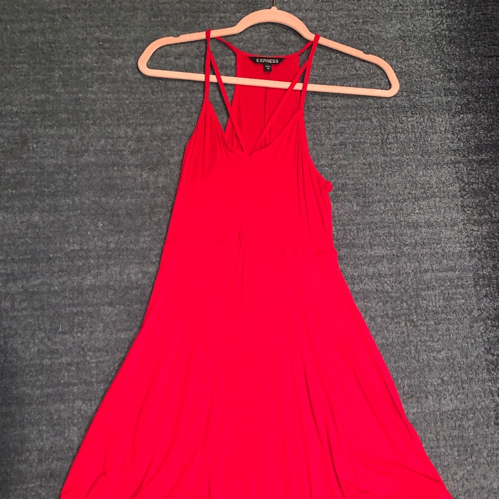 Red express dress